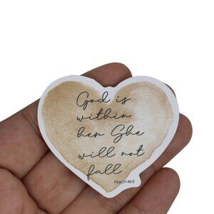Sticker Bundles 12x$6 Religious Christian Bible Verse Psalm 46:5
